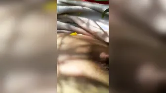 Recording My Sluts Bare Tits And Wet Pussy In The Jungle