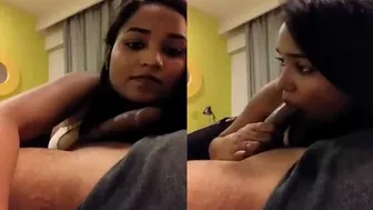 Naughty Office Girl Giving Her Boss A Sloppy Blowjob At Work