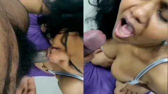 Tamil Wife Swallowing Every Drop Of Her Husbands Creamy Load