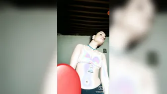 Village Wife Exposing Her Soft Natural Boobs For Hidden Cam
