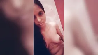 Sweet Desi GF Showing Tits And Pussy On Video Call