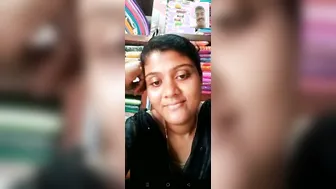 South Indian Wife Flashing Her Huge Tits On Webcam For Lover