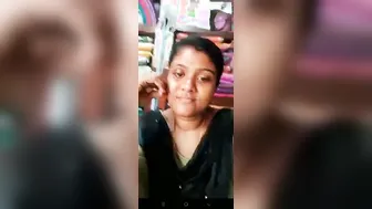 South Indian Wife Flashing Her Huge Tits On Webcam For Lover