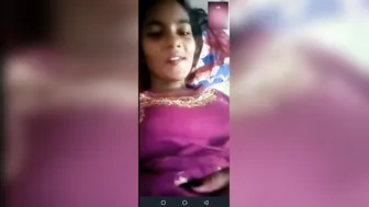 Cute Village Babe Flashing Her Boobs On Video Call For Me