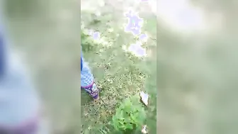 Tribal Wife Getting Fucked Hard Outdoors Behind The Village