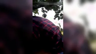 Tribal Wife Getting Fucked Hard Outdoors Behind The Village