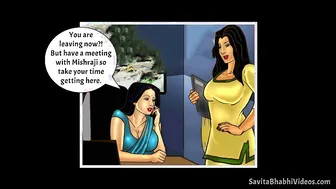 Bhabhi Showing Off Her Assets Mixing Business And Pleasure