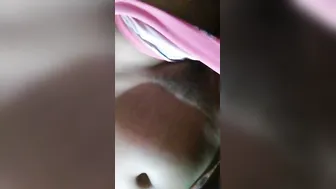 Naughty Babe Recording Herself Showing Off Boobs And Pussy
