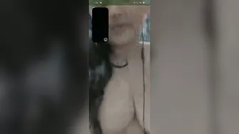 Hot Instagram Babe Stripping Naked Showing Tits And Pussy For Me