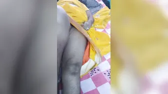 Telugu Aunty Spreading Legs Wide Showing Off Her Tiny Pink Hole