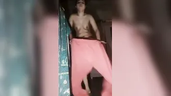 Village Girl Spreading Ass Showing Butthole After Pussy Fingering