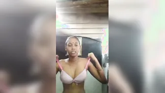 Tamil Babe Filming Herself Bathing Naked In Bathroom Selfie Cam