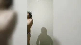 Tall Punjabi GF Dancing With Her Huge Tits Out For Me