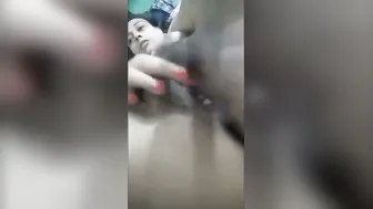 Beautiful Village Girl Rubbing Wet Pussy Fingering Herself Hard