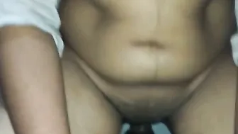 Chubby Indian GF Bouncing On Hard Dick Moaning Loudly