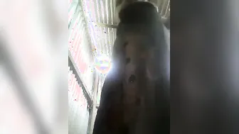 Village GF Spreading Her Thick Thighs Showing Pink Pussy