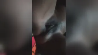Village Bhabhi Teasing With Dark Pussy Before Riding Cock
