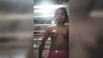 Village Bhabhi Teasing With Dark Pussy Before Riding Cock