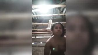Village Bhabhi Teasing With Dark Pussy Before Riding Cock