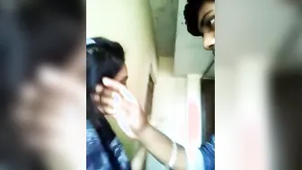 College Babe Getting Her Big Boobs Sucked By BF Hard