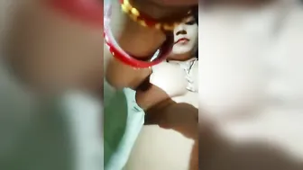 Village Housewife Fingering Herself While Husband Away At Work
