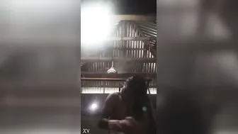 Village Slut Spreading Her Tight Pink Pussy For The Camera