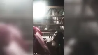Village Slut Spreading Her Tight Pink Pussy For The Camera