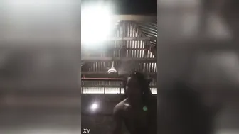 Village Slut Spreading Her Tight Pink Pussy For The Camera
