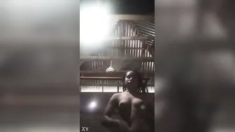 Village Slut Spreading Her Tight Pink Pussy For The Camera