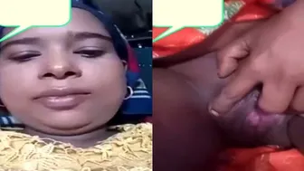 Village Wife Showing Off Her Pink Pussy On Video Call Tonight