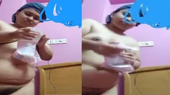 Chubby Bhabhi Getting Naughty On Video Chat With Her Lover