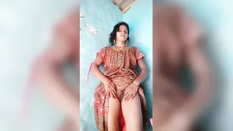 Sweet Village Wife Spreading Her Pussy Wide For The Camera