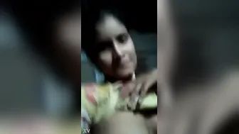 Cute Village Girl Exposing Her Perky Boobs In Leaked Video