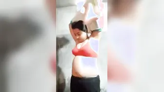 Naked Married Boudi Teasing In The Bathroom Feeling Naughty