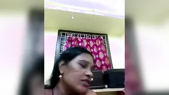 Dehati Wife Teasing Her Secret Lover With Her Boobs On Cam