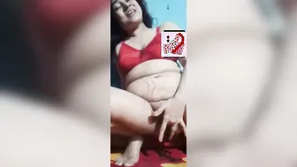 Bhabhi Fingering Her Pussy In Bedroom Caught On Camera Leaked