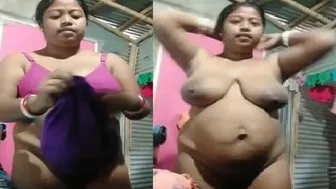 Village Wife Making Her First Nude Video At Home Goes Viral