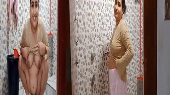 Pregnant Bhabhi Naked Checking Herself Amateur Home Footage