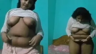Chubby Bengali Babe With Big Tits In Leaked Private Homevideo
