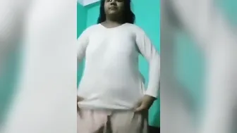 Chubby Bengali Babe With Big Tits In Leaked Private Homevideo