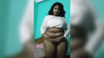 Chubby Bengali Babe With Big Tits In Leaked Private Homevideo
