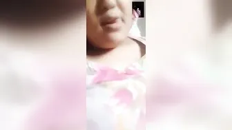 Village GF Rubbing Her Soaking Wet Pussy On Her Bed