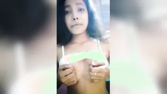 College GF Masturbating Alone Caught On Viral Footage