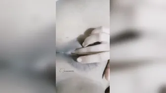 Wet Bengali Babe Rubbing Her Hairy Pussy Moaning In Her Room