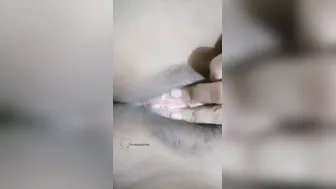 Wet Bengali Babe Rubbing Her Hairy Pussy Moaning In Her Room