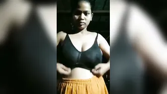 Village Girl Teasing With Her Massive Assets In Dehati Style