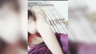 Bengali GF Flashing Her Tits During Video Chat Session