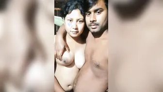 Newly Married Bengali Couple Having Their First Passionate Night