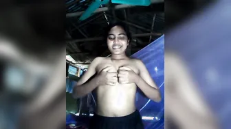 My Bengali GF Taking Naked Selfies Teasing Me All Day
