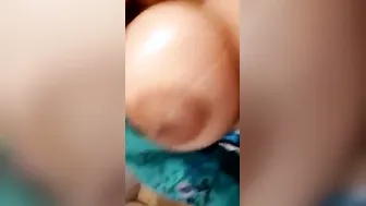 Village Girl Showing Off Her Tits And Pussy Naked On Her Phone